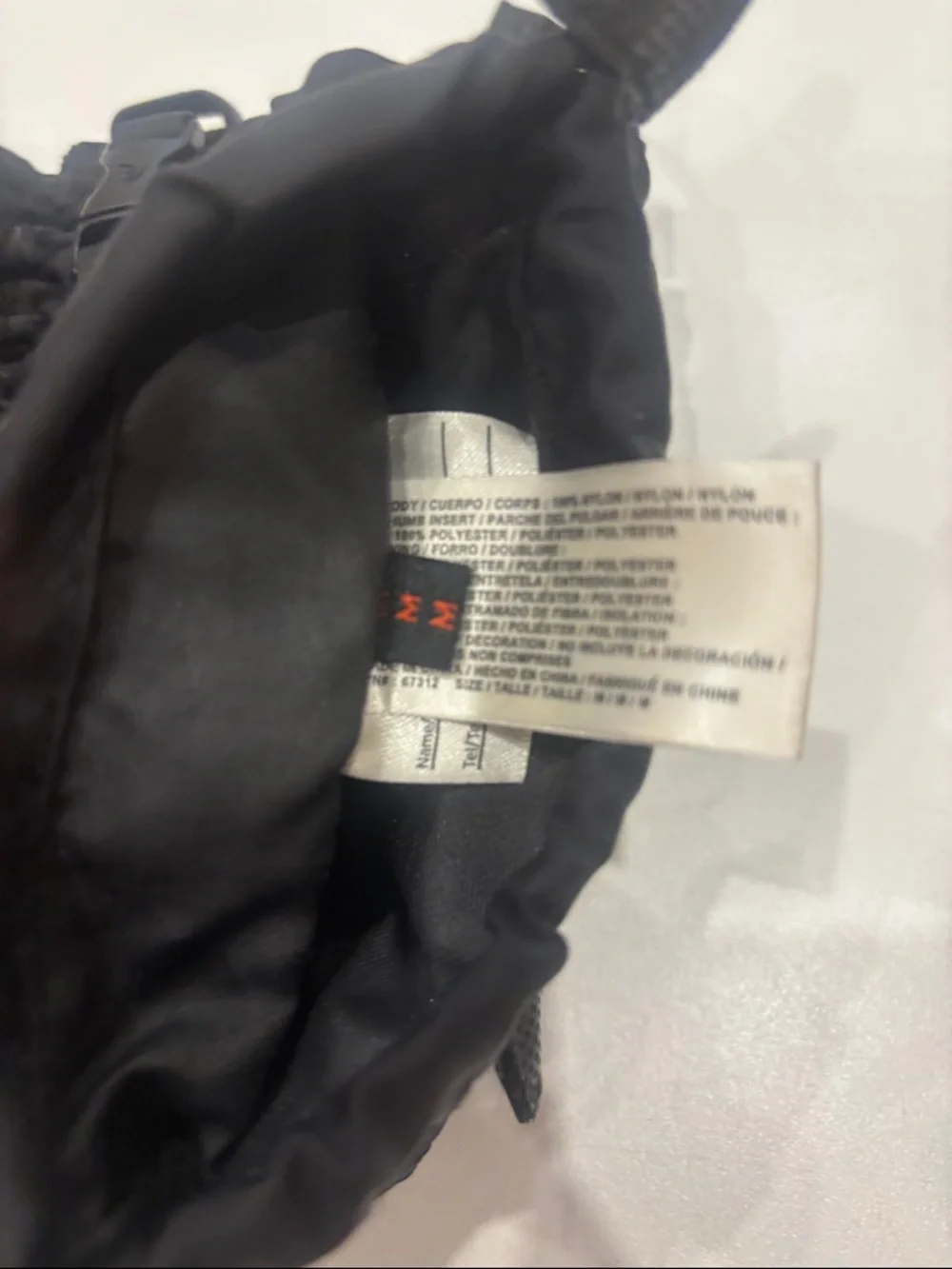 Head Black Insulated Ski Gloves with Adjustable Strap